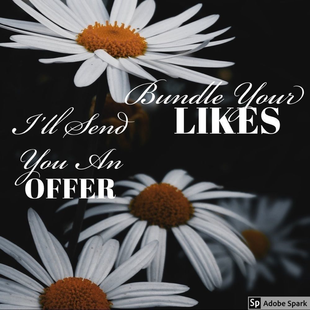 𝅺BUNDLE Your Likes For a Personalized Discount